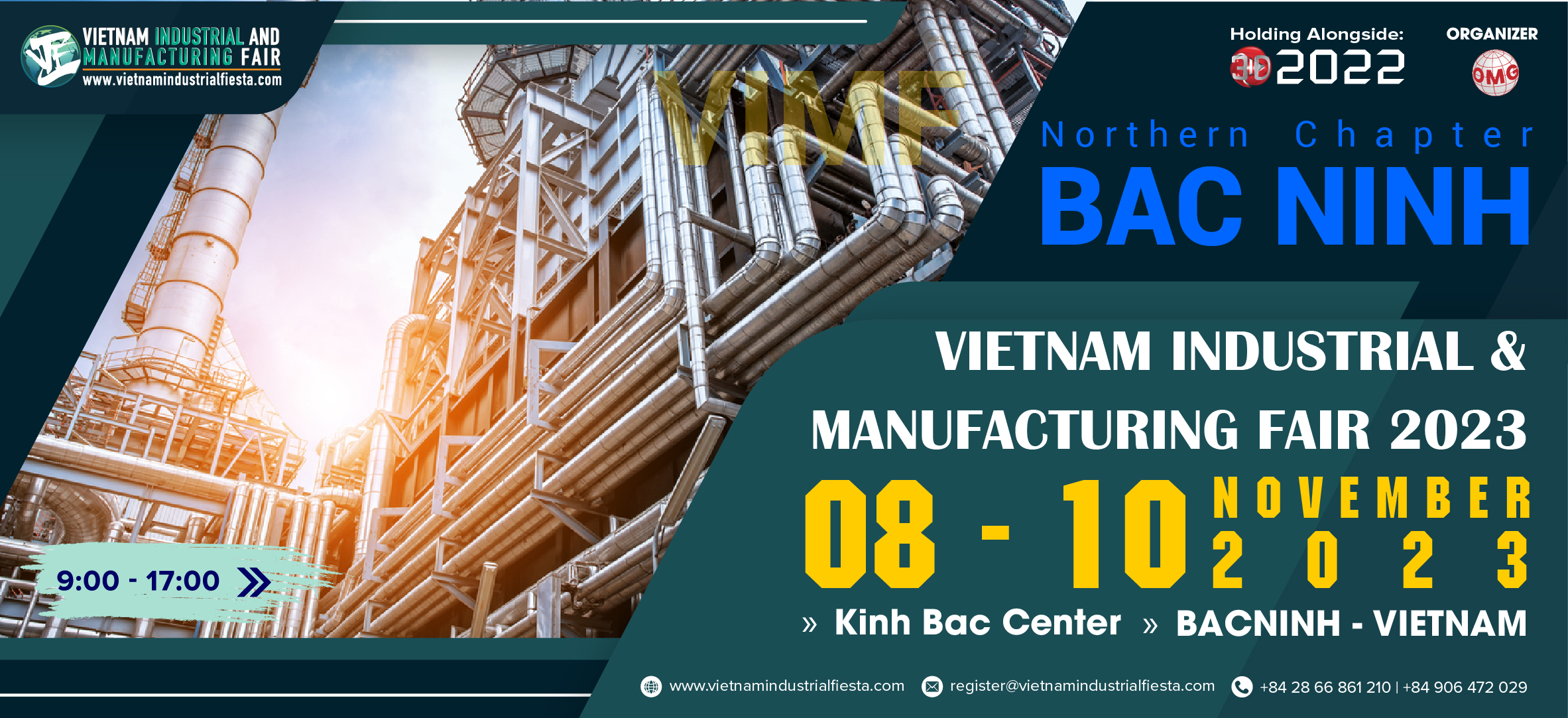 VIMF 2023  – TRIỂN LÃM CÔNG NGHIỆP VÀ SẢN XUẤT VIỆT NAM