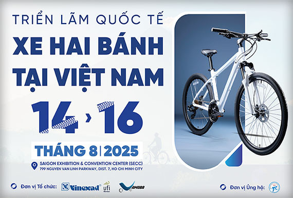 VIETNAM CYCLE EXPO 2025 – TRIỂN LÃM XE ĐẠP QUỐC TẾ VIỆT NAM LẦN THỨ 10