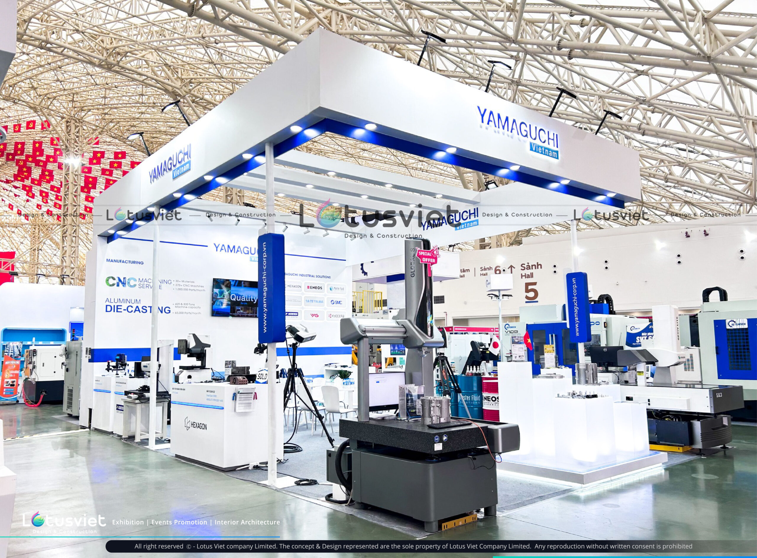 Thiết Kế, Thi Công Gian Hàng Tại Triển Lãm FBC ASEAN – VEC Đông Anh